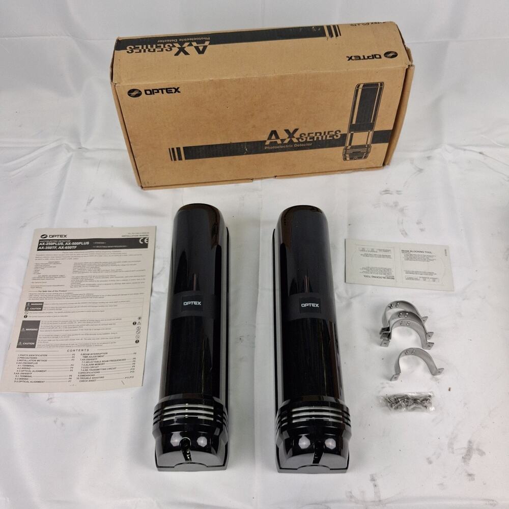 OPTEX AX-250PLUS Photoelectric Detector Security System Beam Sensor AX250PLUS